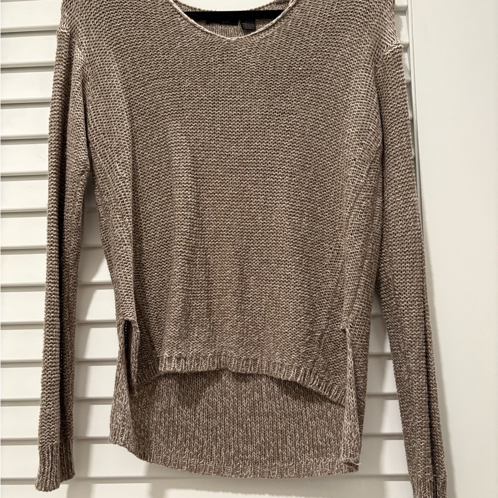Women's Fun Knit Brown Sweater
